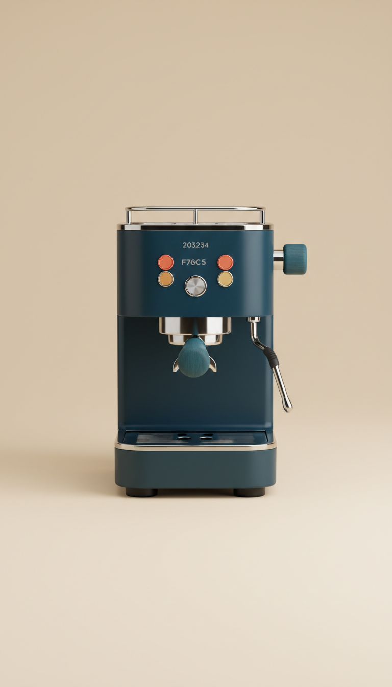 Espresso machine with barista-grade pressure